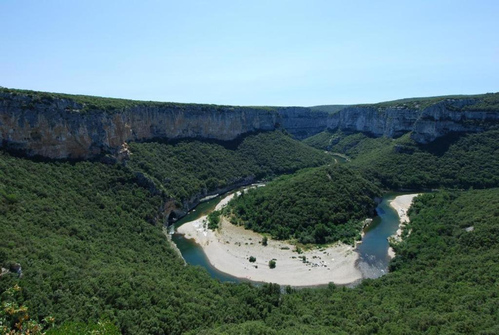 "Les Tournesols" Villa Saint-Martin-dʼArdèche Екстериор снимка